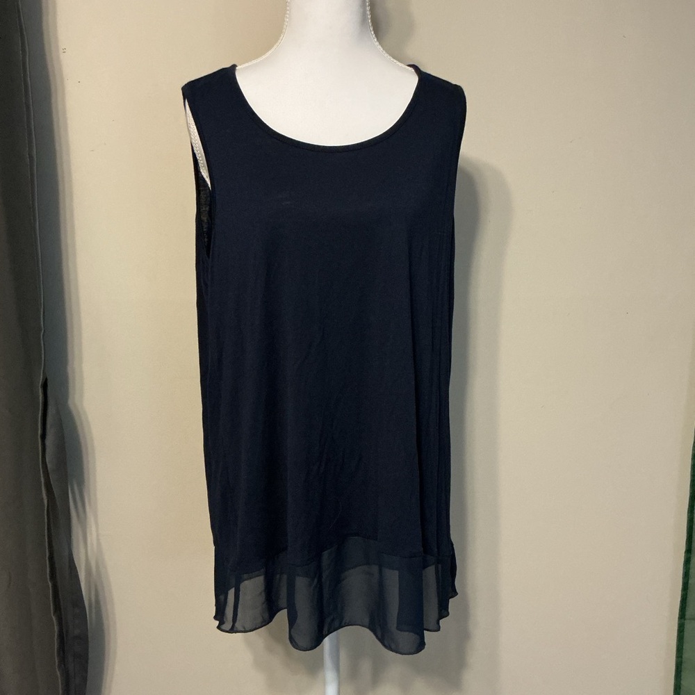 Mel & Mo Black Sleeveless Top